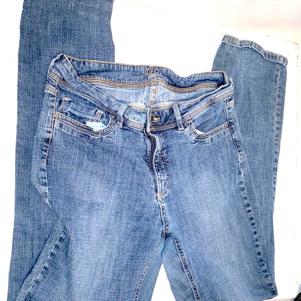 Lee Classic Blue Straight Leg Jeans